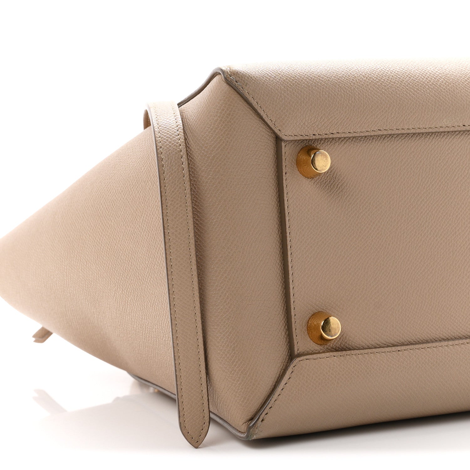 Celine Grained Calfskin Mini Belt Bag Dune 10 of 11
