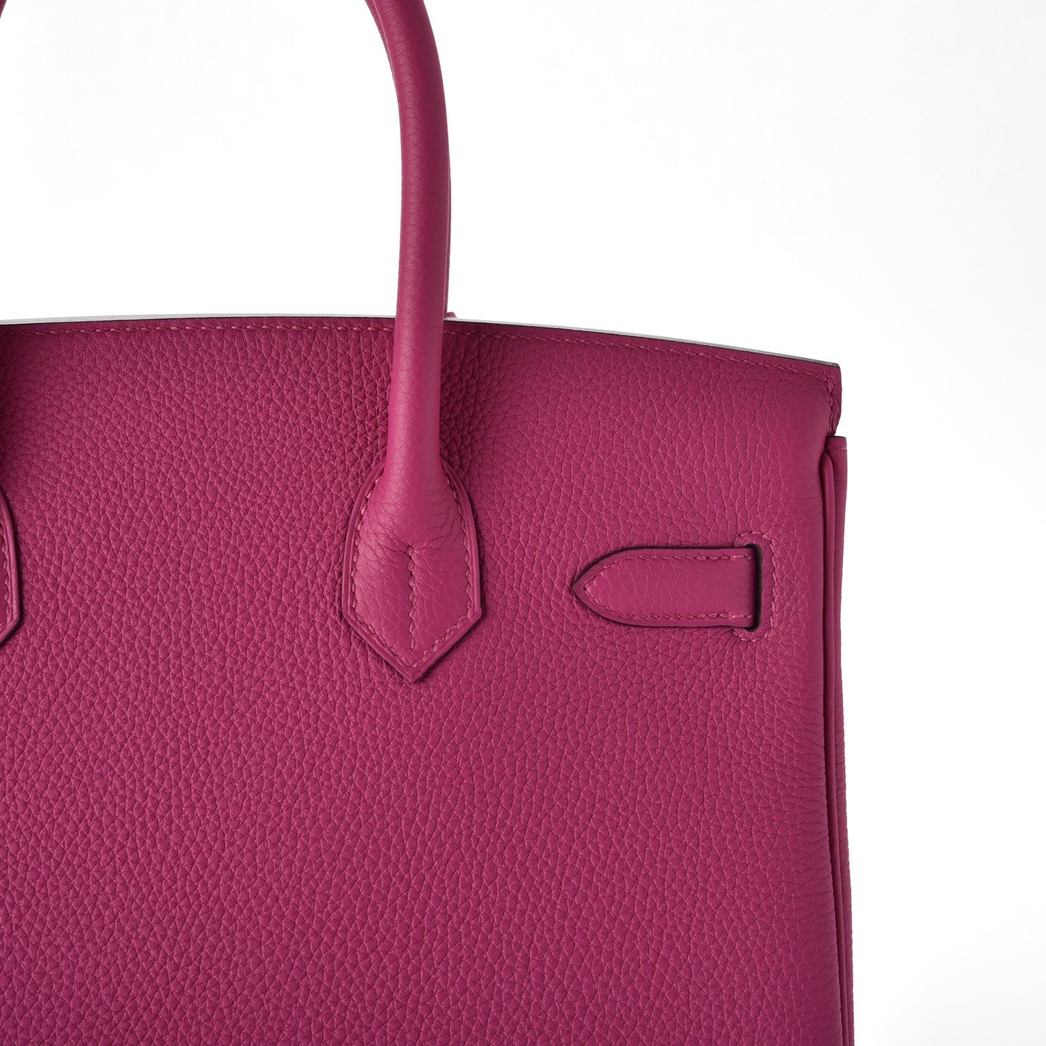 Hermes Togo Birkin 30 Rose Pourpre 12 of 38