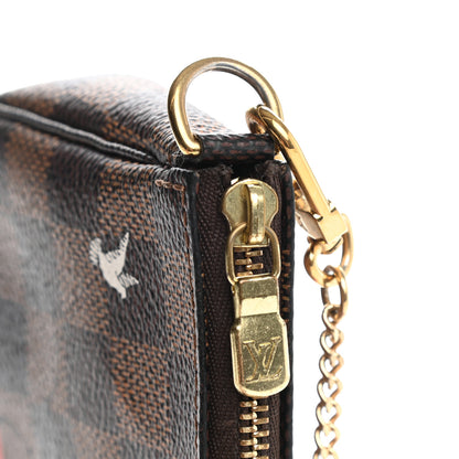 Louis Vuitton Damier Ebene 2015 Christmas Animation Mini Pochette Accessories 9 of 9