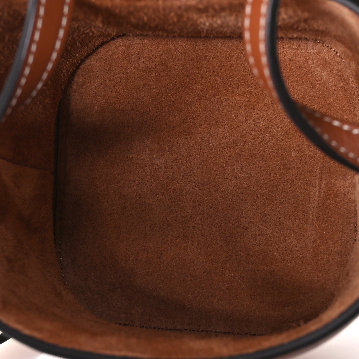 Smooth Calfskin Small Cuir Triomphe Box Tan