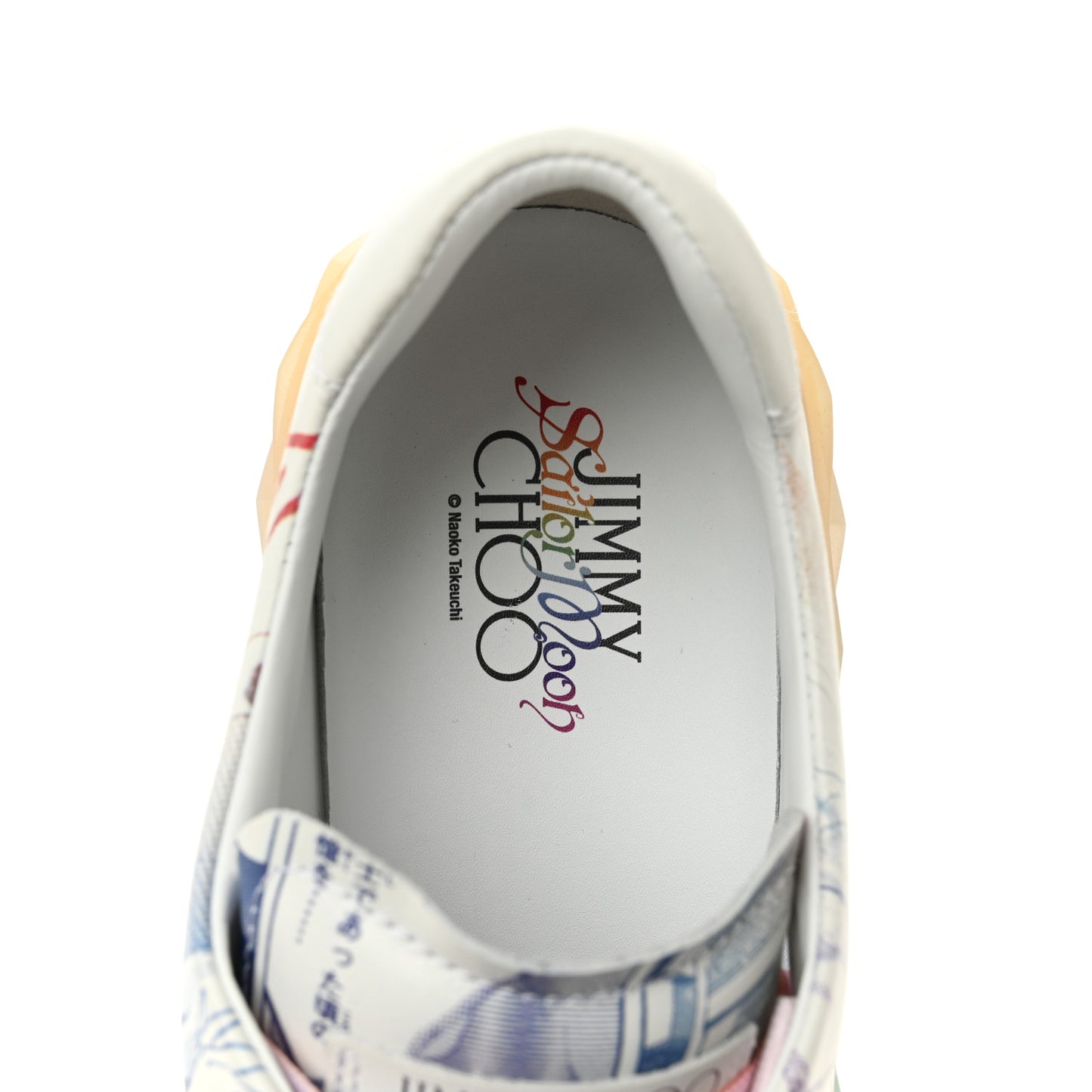 x SAILOR MOON Nappa Womens Diamond Light Maxi Sneakers 39 Multicolor White
