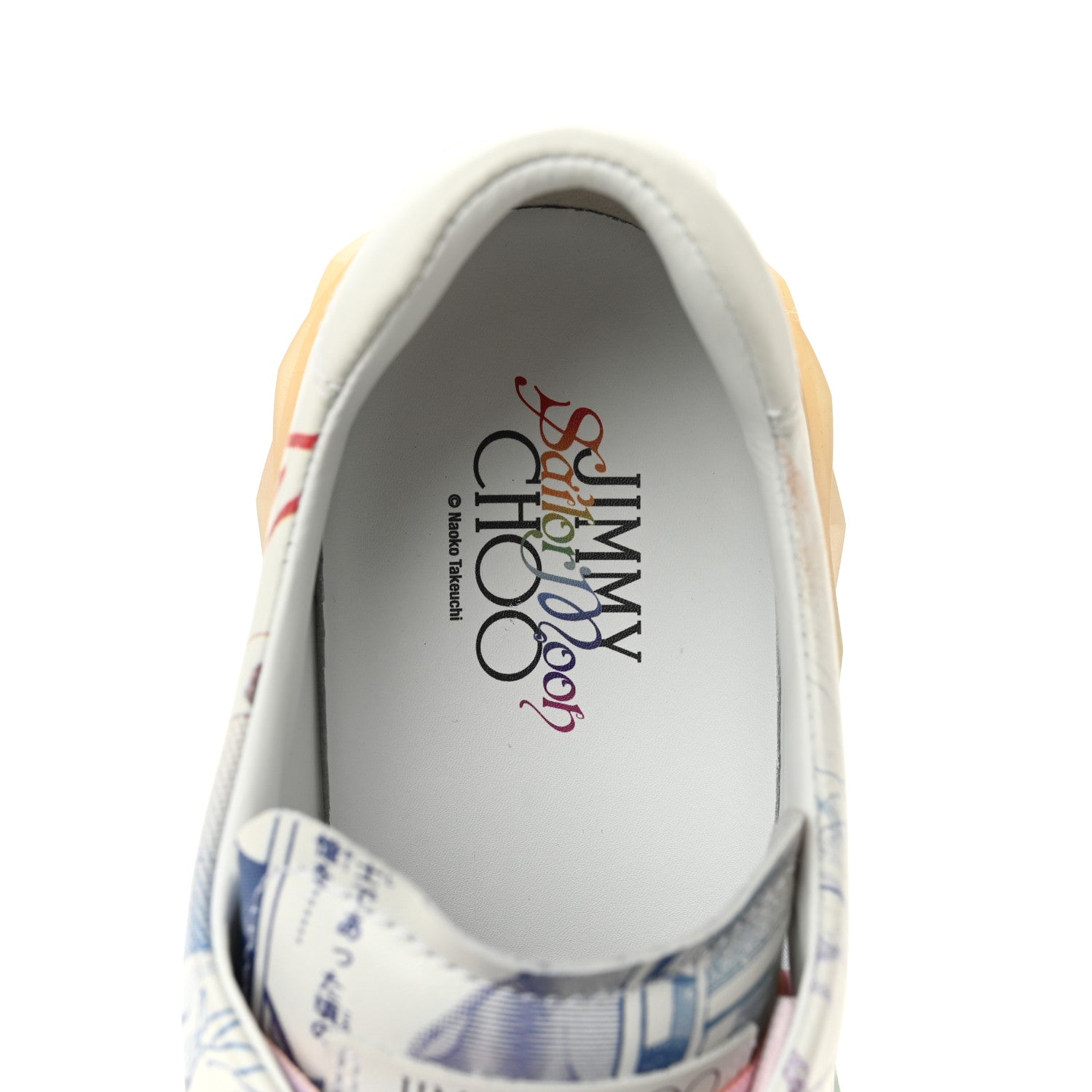 Jimmy Choo x SAILOR MOON Nappa Womens Diamond Light Maxi Sneakers 39 Multicolor White 7 of 10