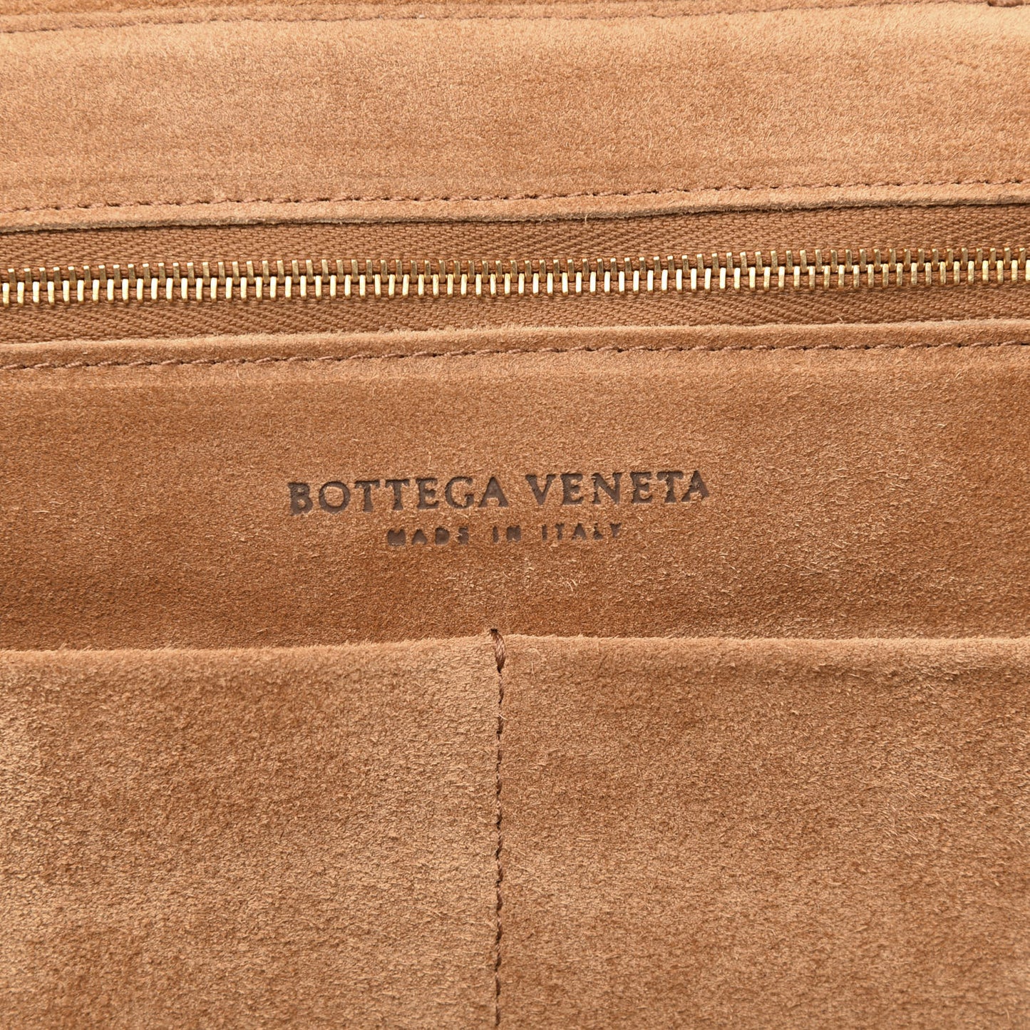 French Calfskin Maxi Intrecciato Large Arco Wood