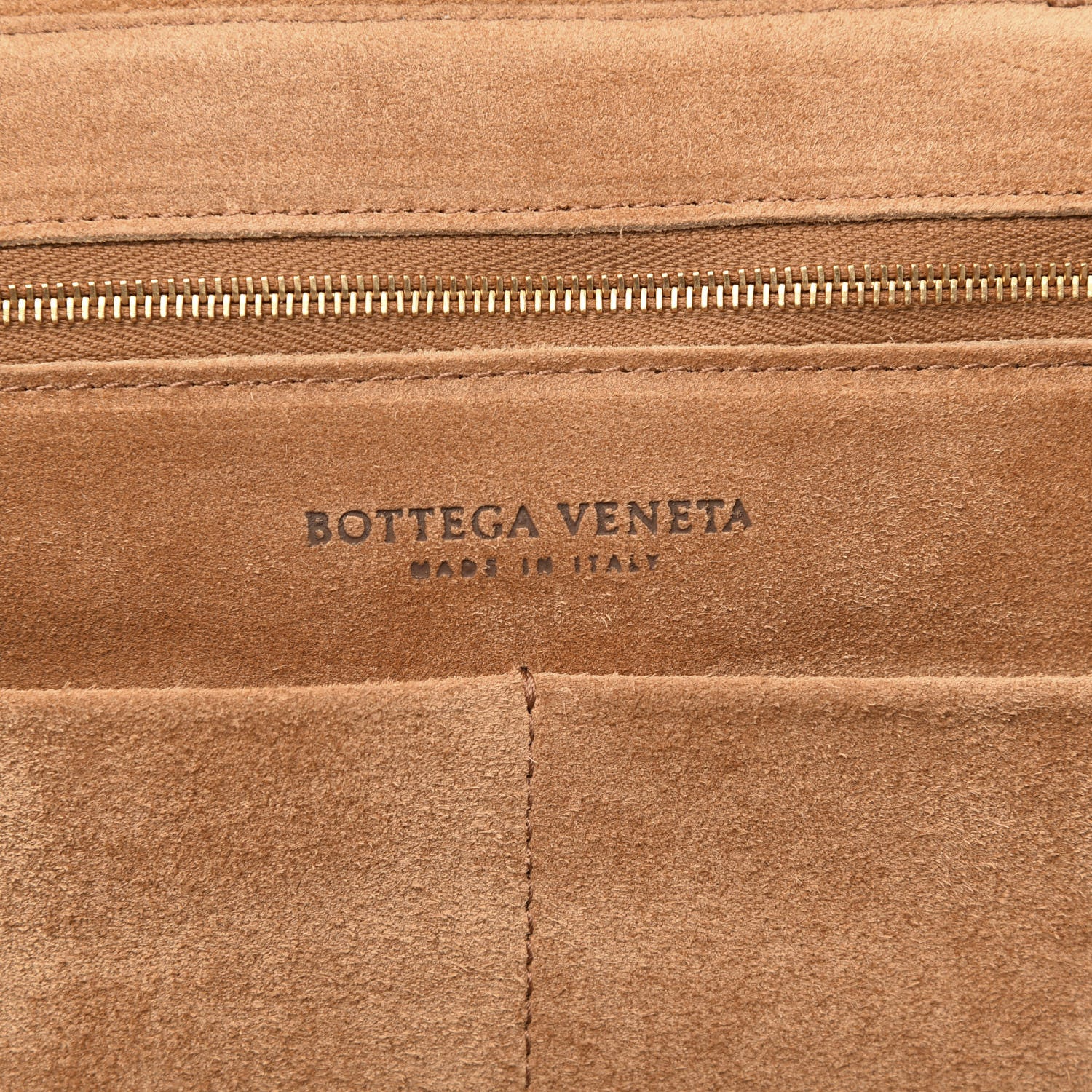 Bottega Veneta French Calfskin Maxi Intrecciato Large Arco Wood 6 of 11