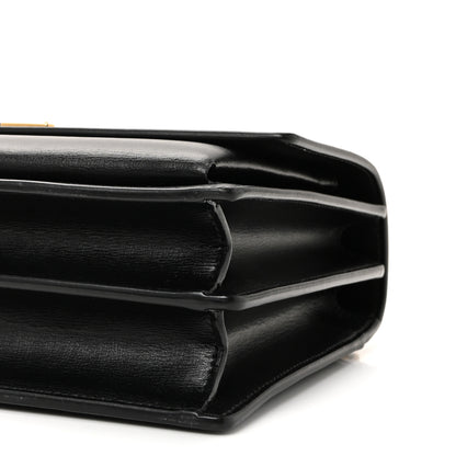 Saint Laurent Calfskin Medium Monogram Sunset Black 9 of 9
