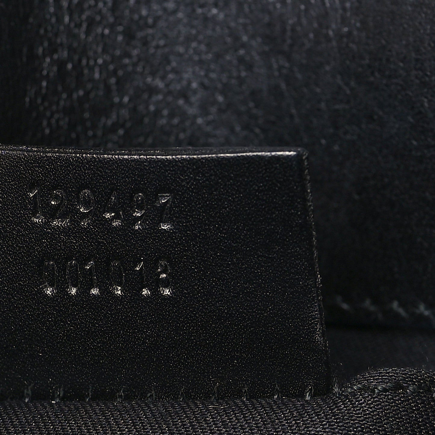 Monogram Horsebit Web Clutch Black