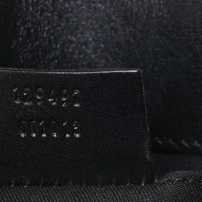 Gucci Monogram Horsebit Web Clutch Black 7 of 9