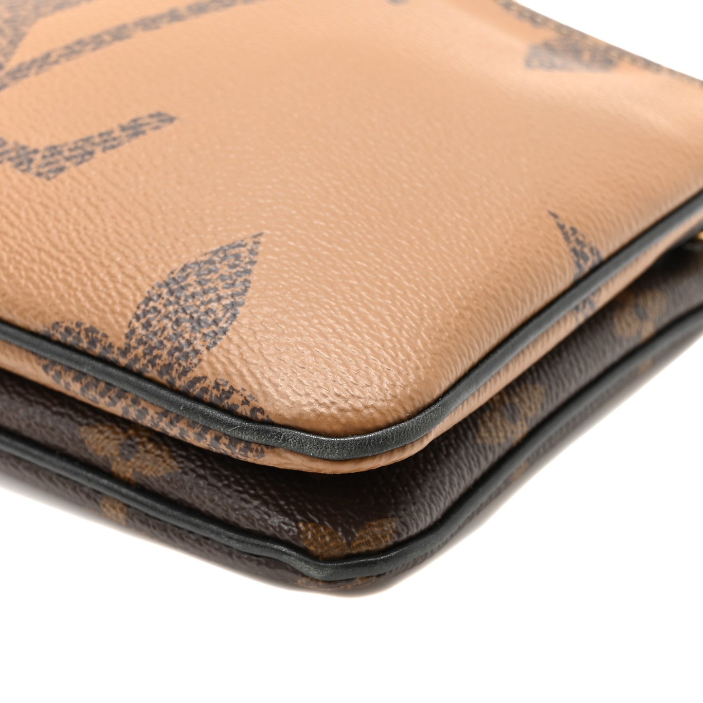 Reverse Monogram Giant Double Zip Pochette