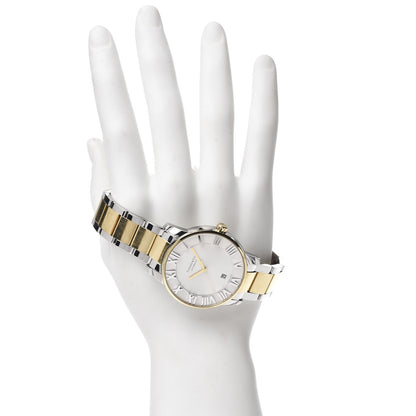 Tiffany Stainless Steel 18K Yellow Gold 42mm Atlas Automatic Watch 2 of 9