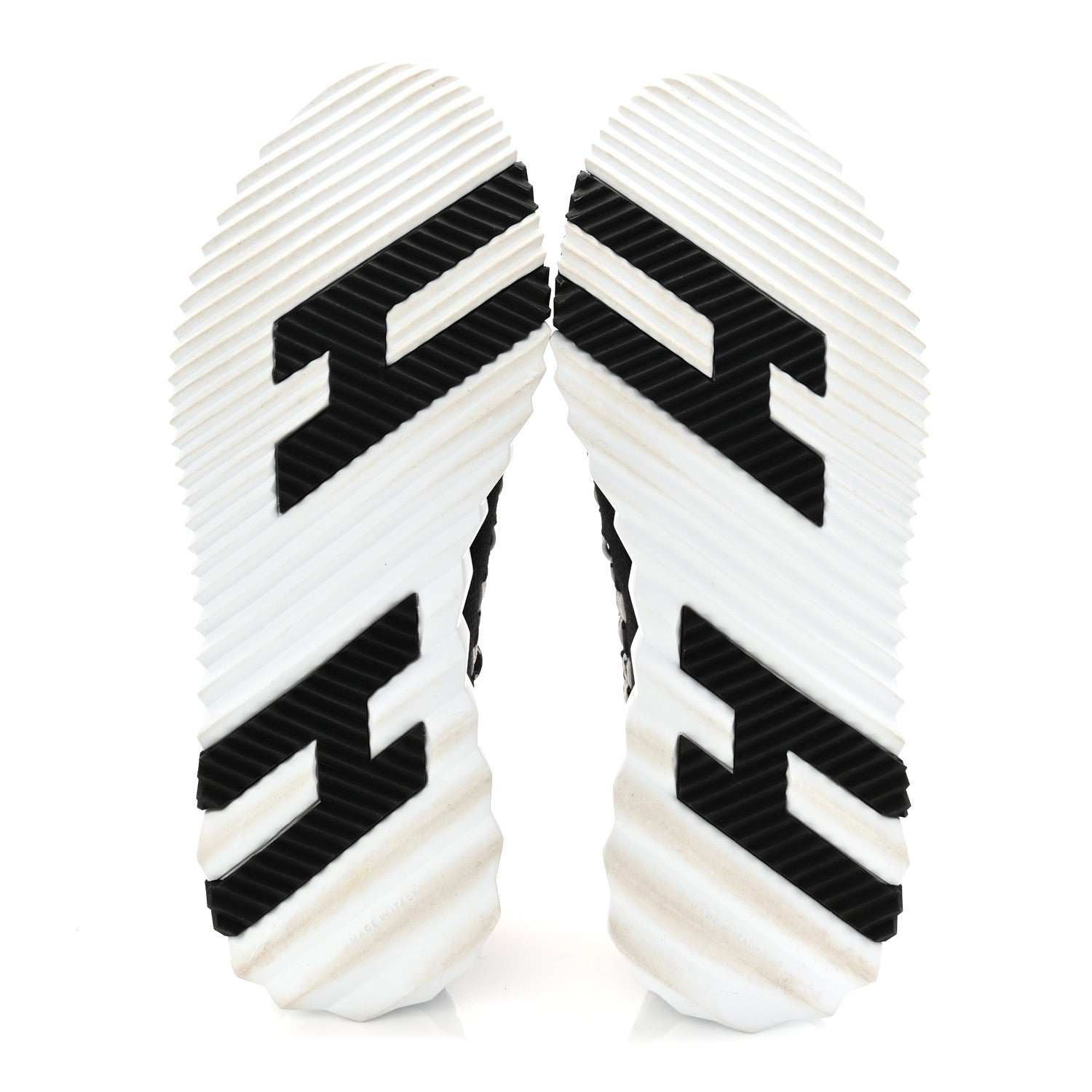 Hermes Knit Womens Flex Bolduc Sneakers 37 Black White 6 of 9