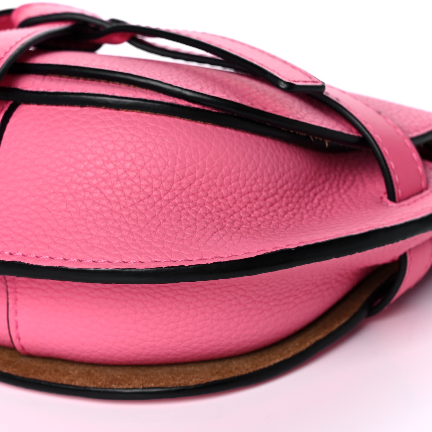 Loewe Grained Calfskin Mini Gate Crossbody Bag Wild Rose 10 of 12