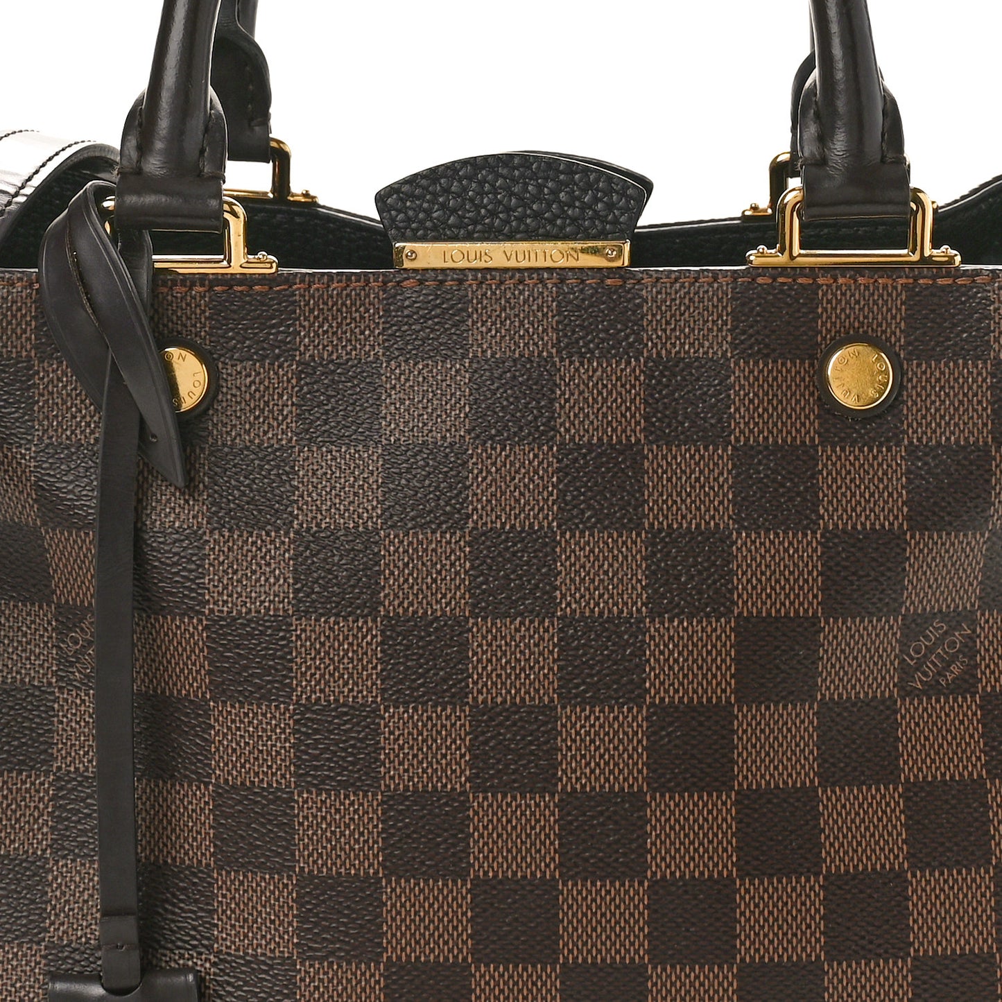 Damier Ebene Cuir Taurillon Brittany Black
