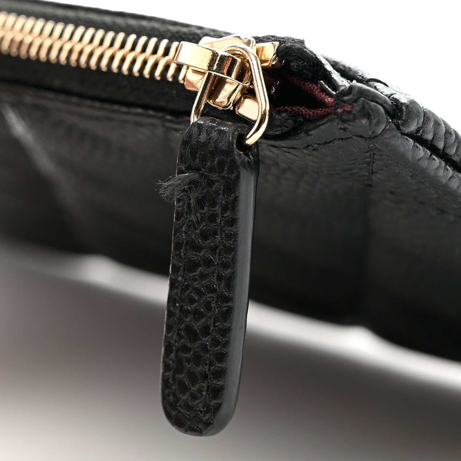 Chanel Caviar Quilted Classic Zip Pouch Black 8 of 10