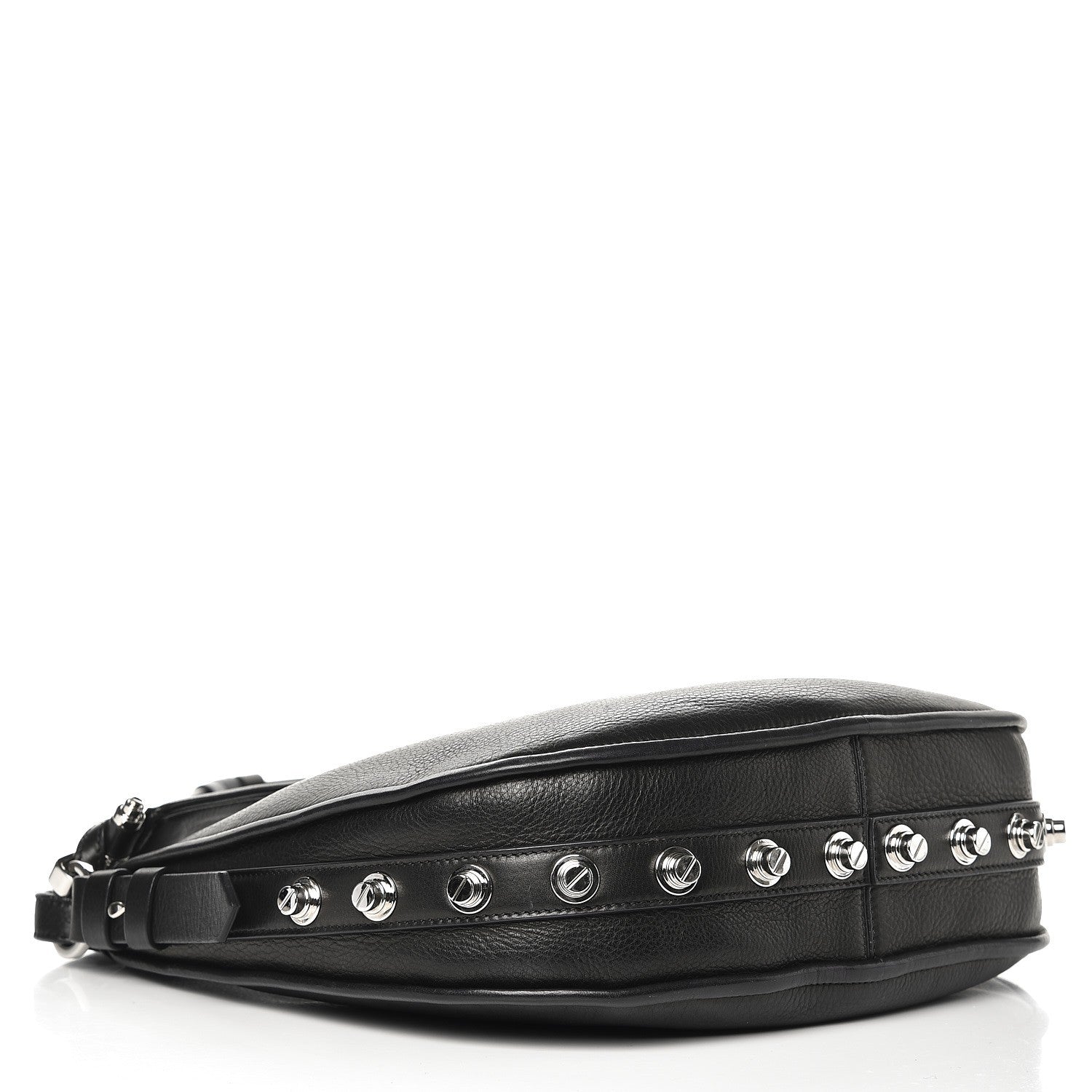 Givenchy Calfskin Small Studded Obsedia Hobo Black 5 of 13
