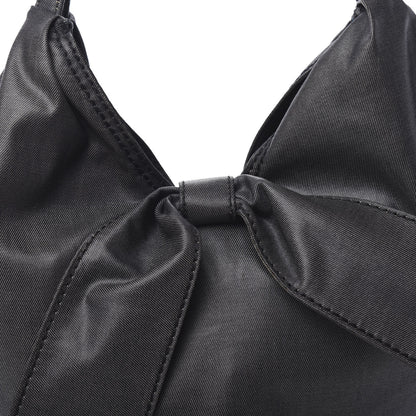 Valentino Garavani Denim 360 Bow Hobo Grey 9 of 11