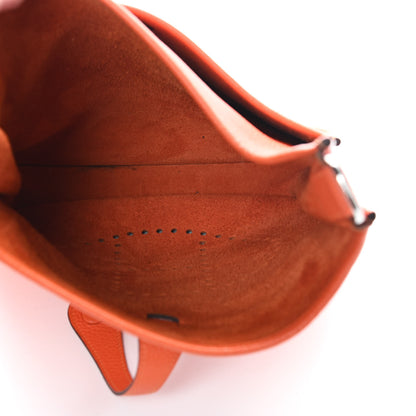 Hermes Taurillon Clemence Evelyne III PM Orange 6 of 8