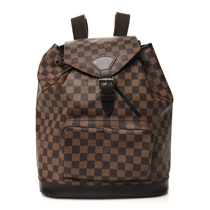 Louis Vuitton Damier Ebene Montsouris GM Backpack 1 of 10
