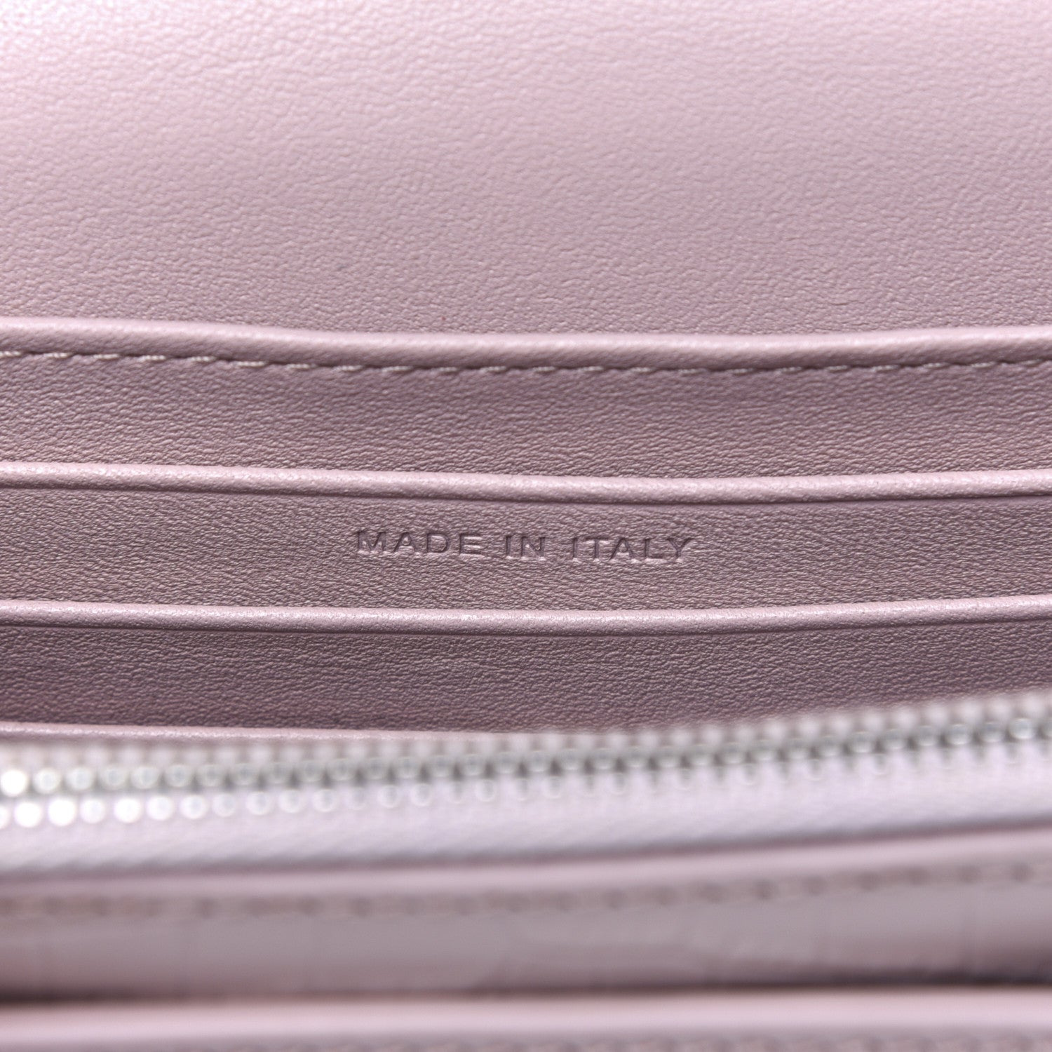Saint Laurent Calfskin Crocodile Embossed Small Monogram Sunset Soft Nude 8 of 12