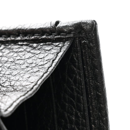Gucci Pebbled Calfskin Large Soho Continental Wallet Black 9 of 10