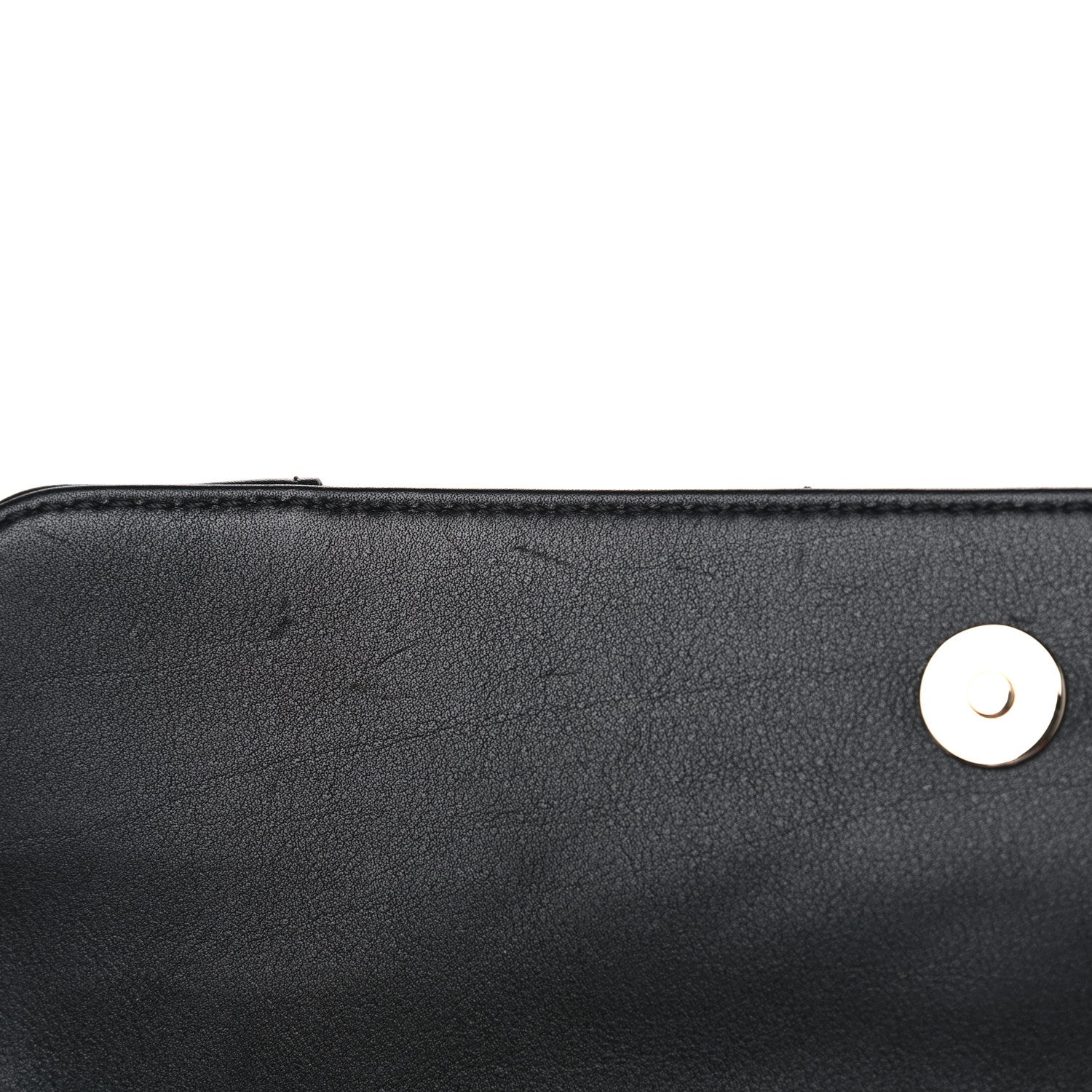 Chanel Calfskin Quilted Medium Daily Chevron Flap Black 5 of 5