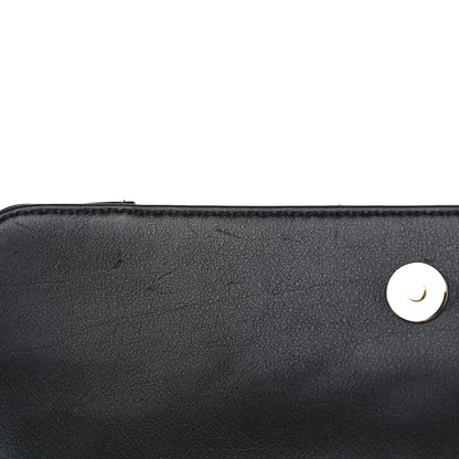 Chanel Calfskin Quilted Medium Daily Chevron Flap Black 5 of 5