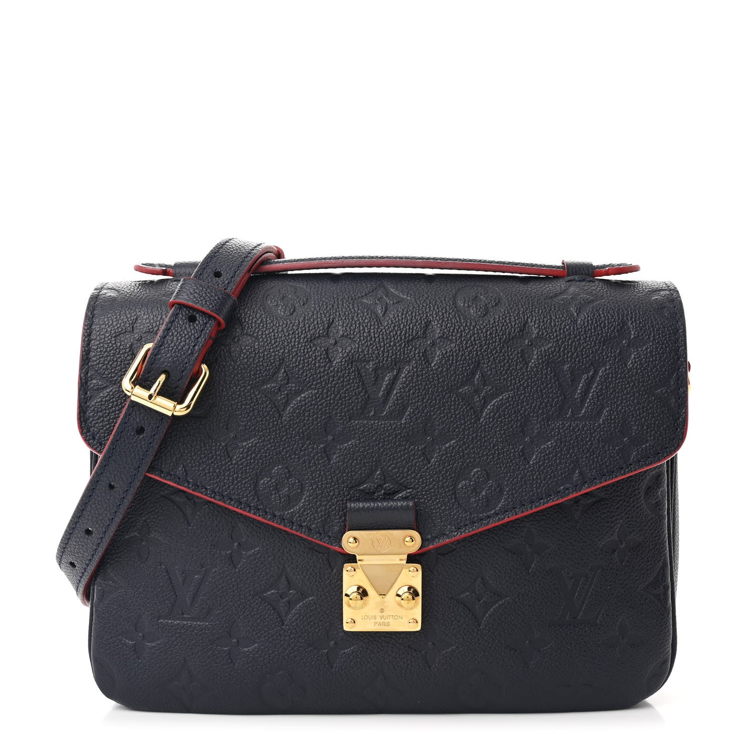 Louis Vuitton Empreinte Pochette Metis Marine Rouge 1 of 11