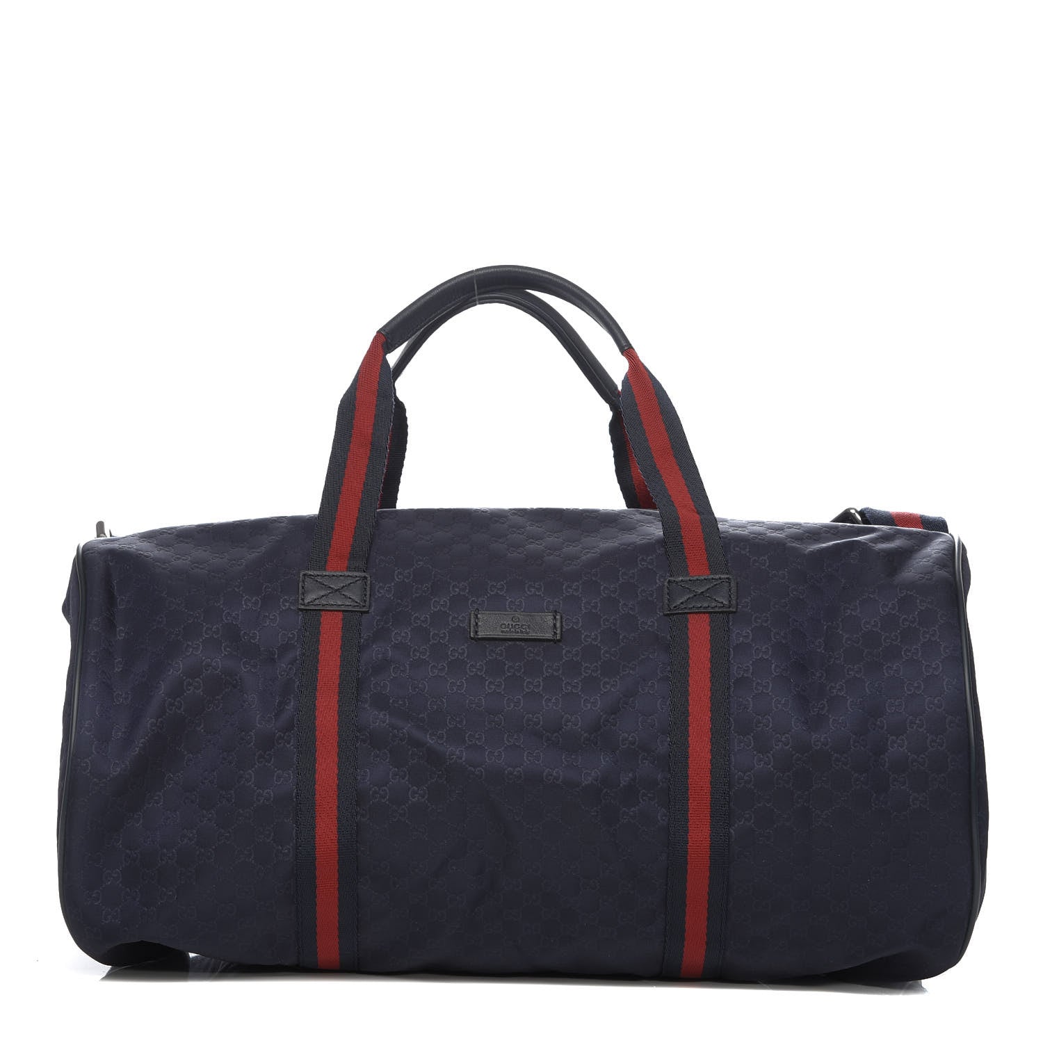 Gucci Nylon Microguccissima Gym Bag Navy 1 of 10