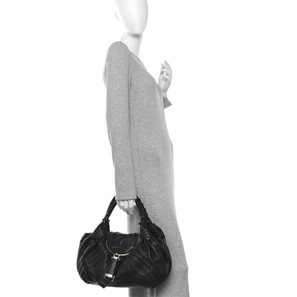 Fendi Nappa Nuvolata Spy Black 2 of 10