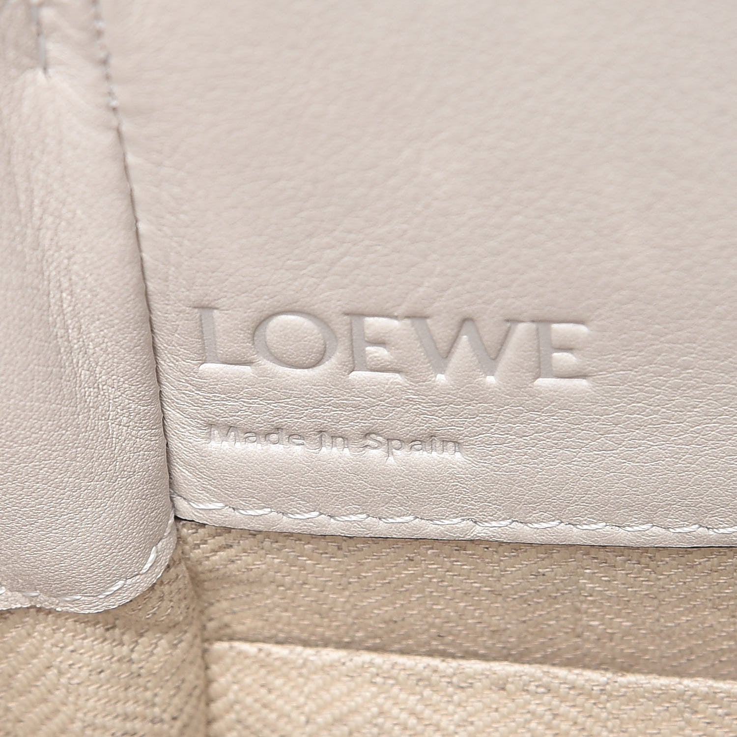 Loewe Calfskin Mini Hammock Shoulder Bag Soft White 6 of 9