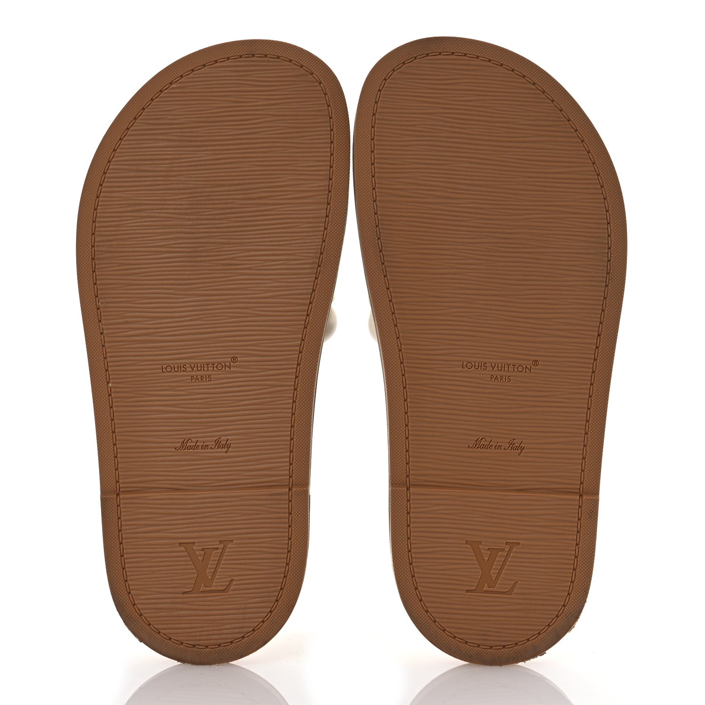 LV Bliss Womens Comfort Mules 36 Ecru
