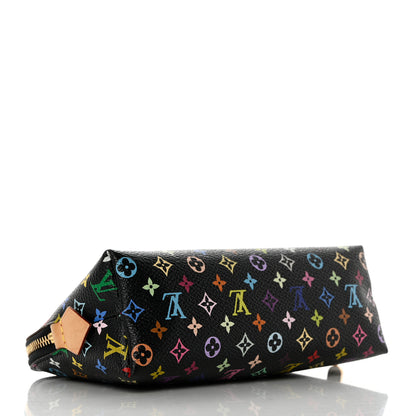 Louis Vuitton Monogram Multicolor Cosmetic Pouch Black Grenade 4 of 7