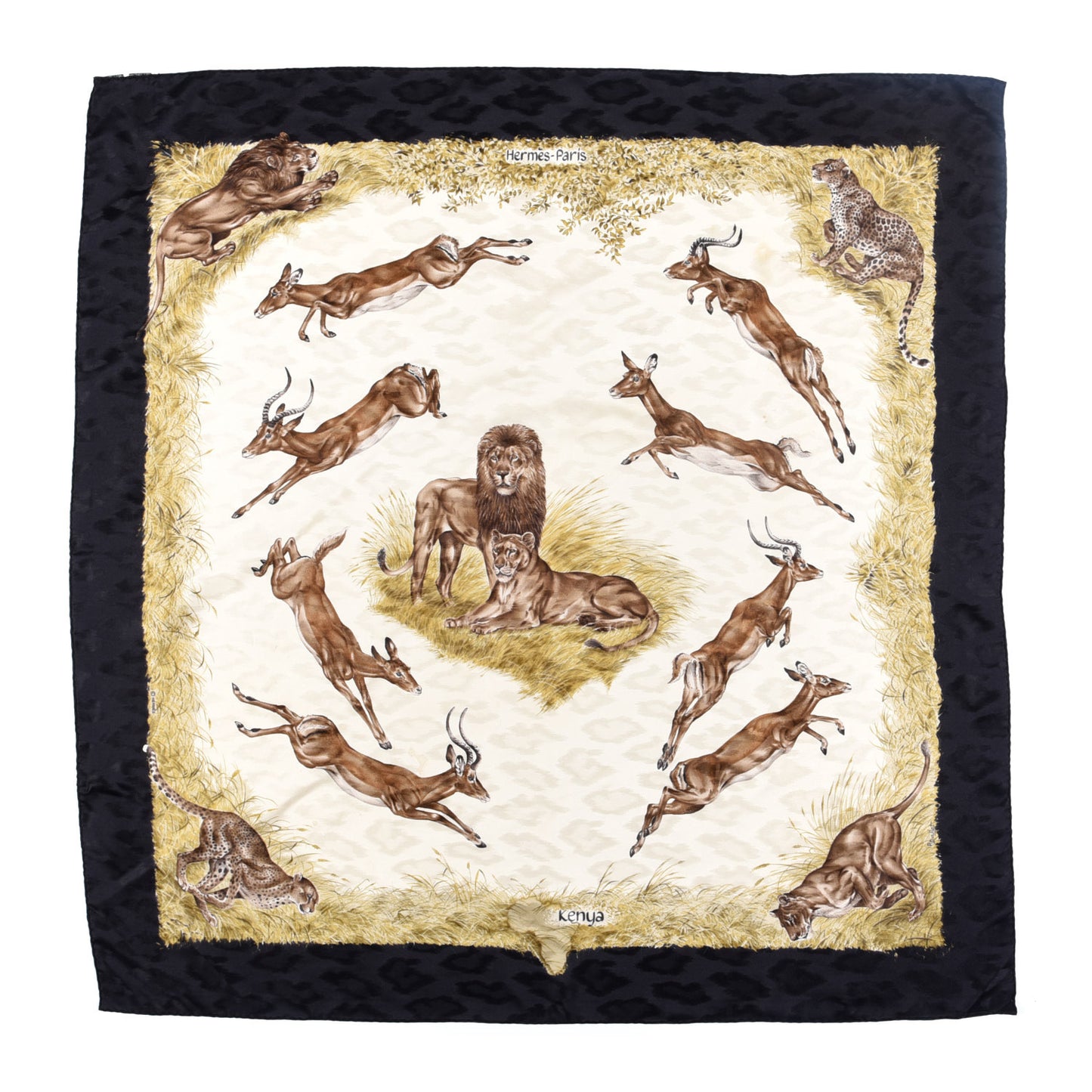 Silk Kenya Scarf 90