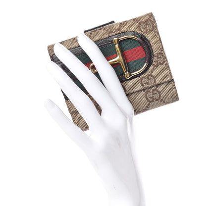 Gucci Monogram Hasler Wallet Brown 2 of 11