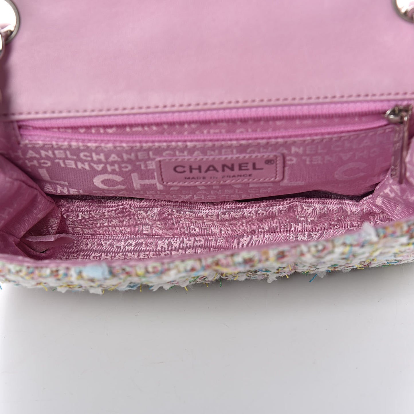 Tweed CC Flap Multicolor