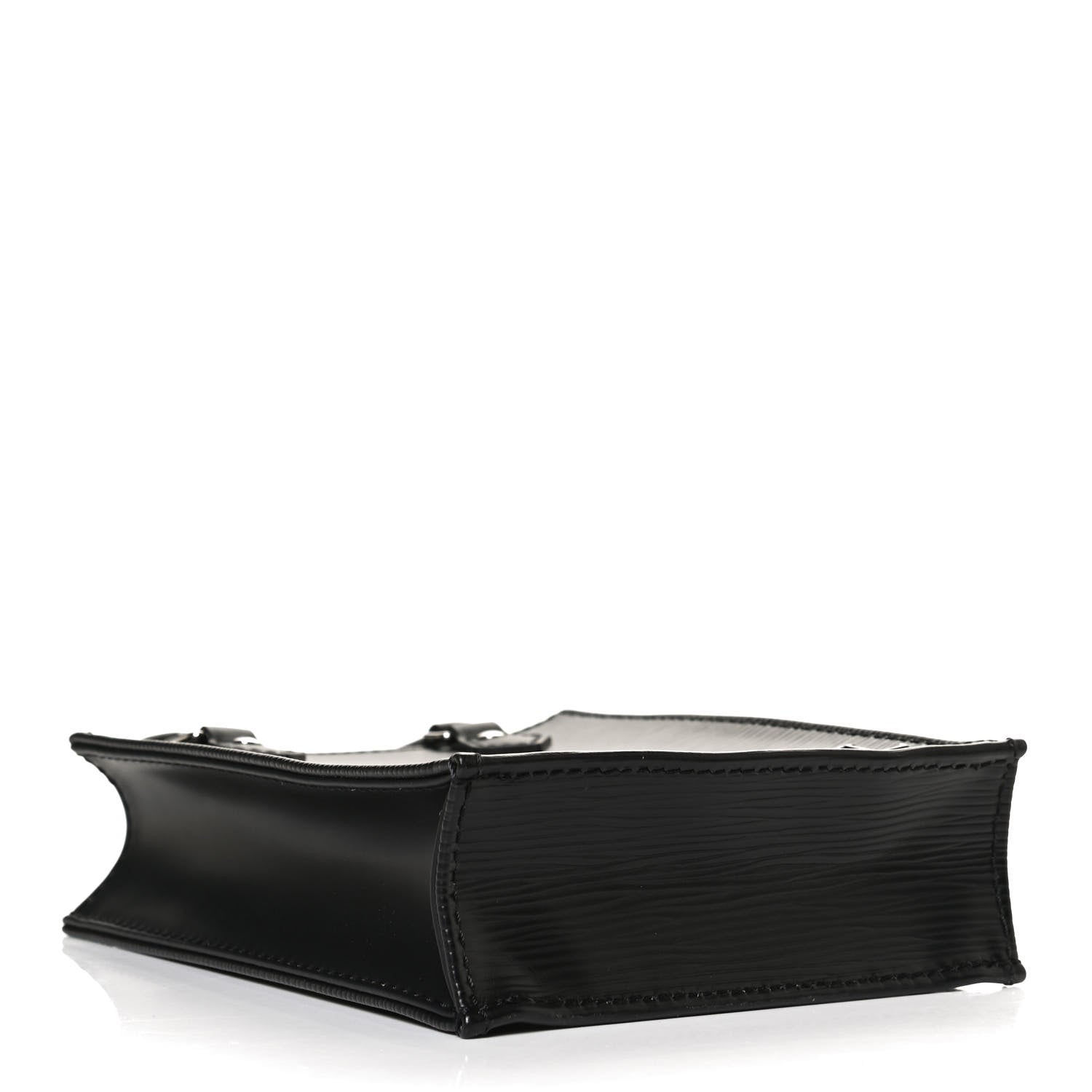 Louis Vuitton Epi Petit Sac Plat Black 5 of 9