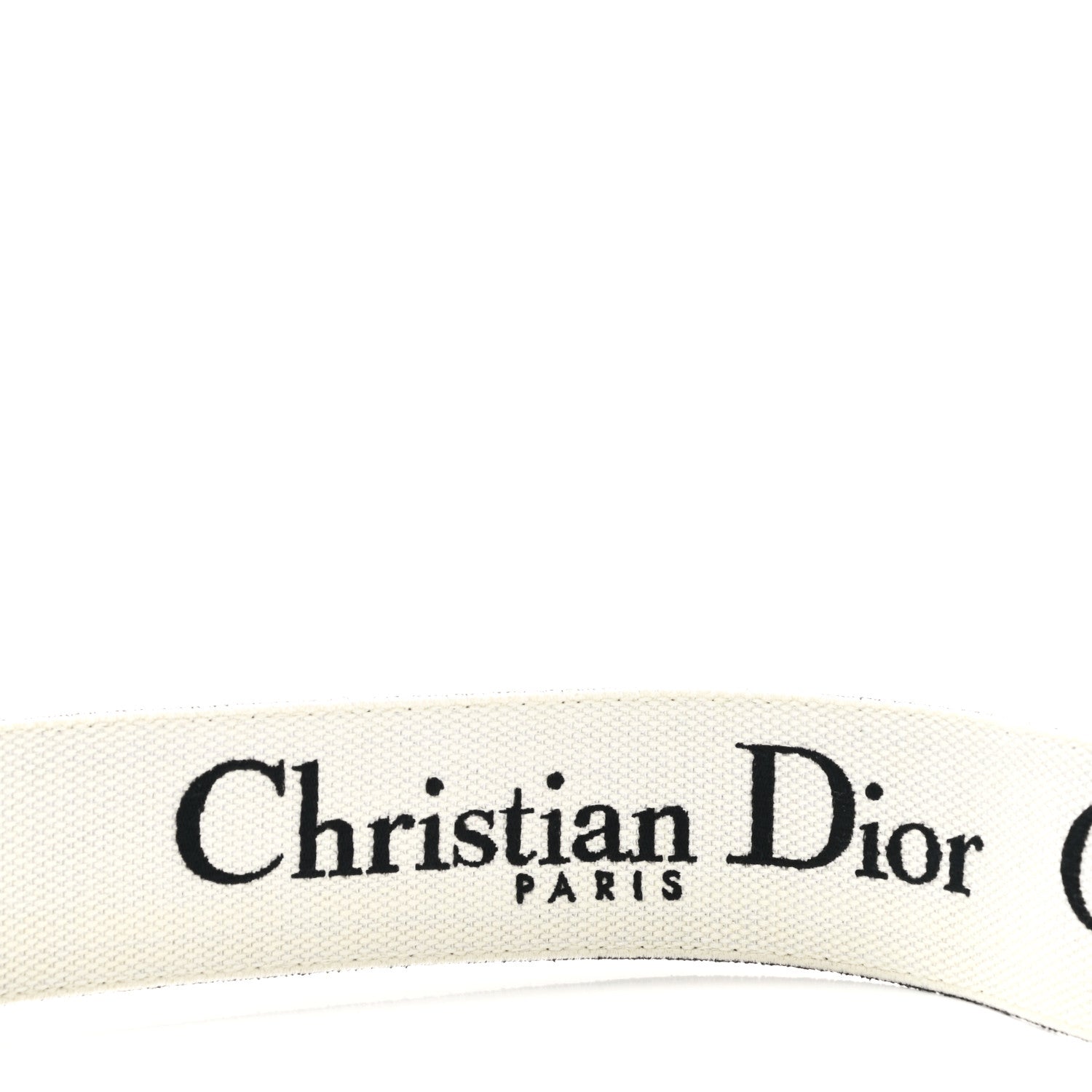 Christian Dior Canvas Houndstooth Embroidered 30 Montaigne Shoulder Strap Black White 4 of 6