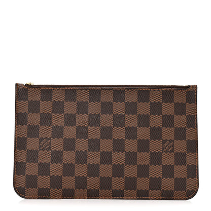Louis Vuitton Damier Ebene Neverfull MM GM Pochette 1 of 8