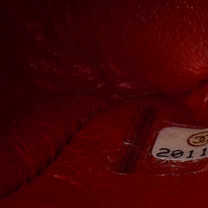 Chanel Lambskin Quilted Medium Double Flap Red 7 of 9