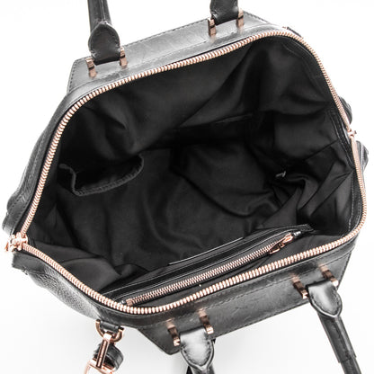 Alexander Wang Pebbled Calfskin Small Emile Soft Black Rose Gold Hardware 5 of 14