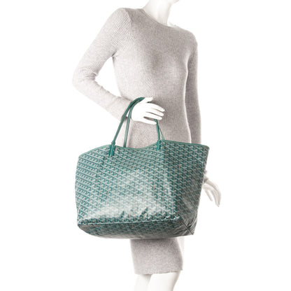 Goyard Goyardine Saint Louis GM Green 2 of 10
