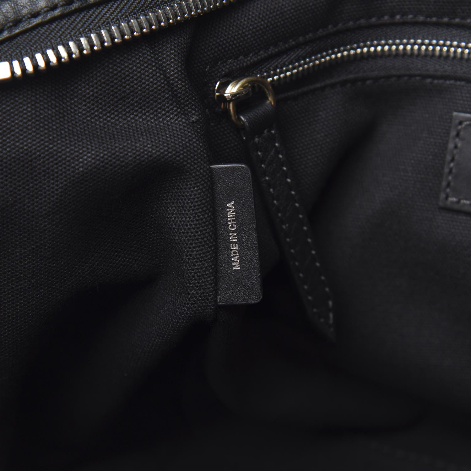 Burberry Canvas Mega Check Grained Calfskin Medium Harcourt Satchel Black 8 of 12