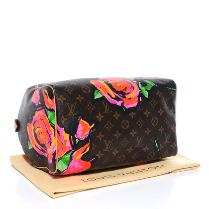Louis Vuitton Monogram Roses Speedy 30 4 of 7