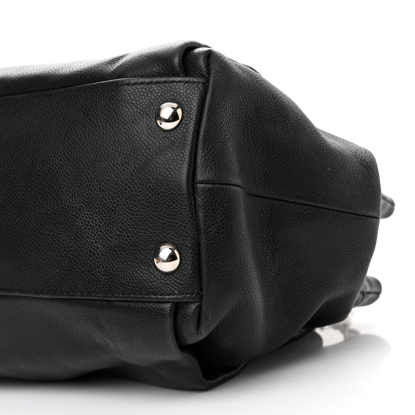 Caviar CC Tuck Medium Tote Black