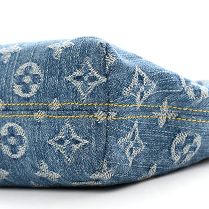 Louis Vuitton Monogram Denim Hills Pochette Blue 9 of 9