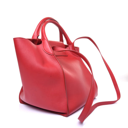 Celine Smooth Calfskin Small Big Bag Red 3 of 11
