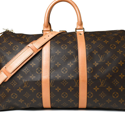 Louis Vuitton Monogram Keepall Bandouliere 45 9 of 25