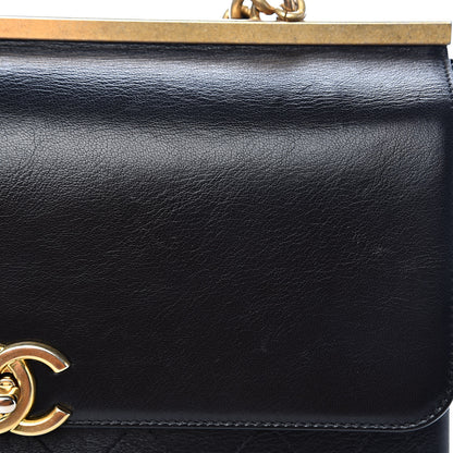 Chanel Goatskin Stitched Flap Black 15 of 18