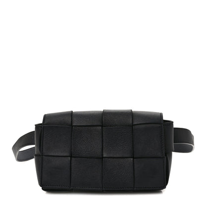 Bottega Veneta Nappa Maxi Intreccio The Belt Cassette Bag Black 1 of 9