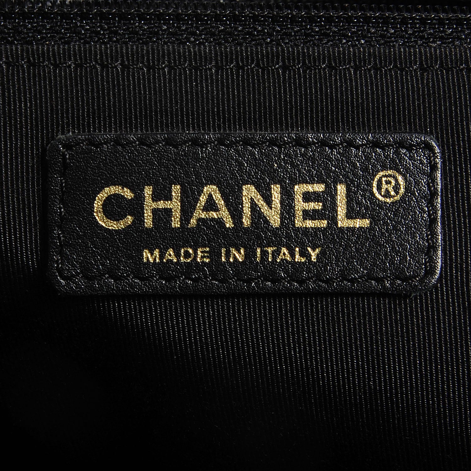 Chanel Calfskin Cerf Executive Shopper Tote Black 6 of 8