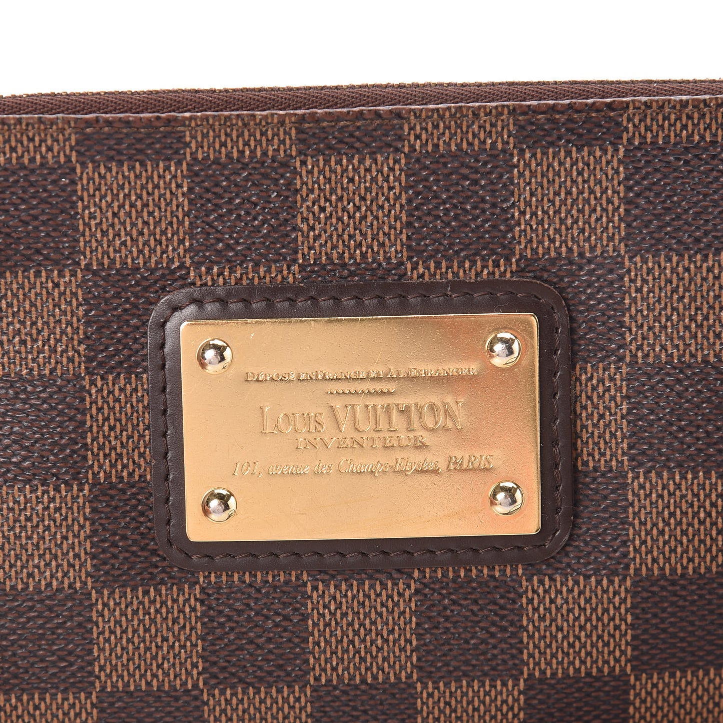 Damier Ebene Eva Clutch